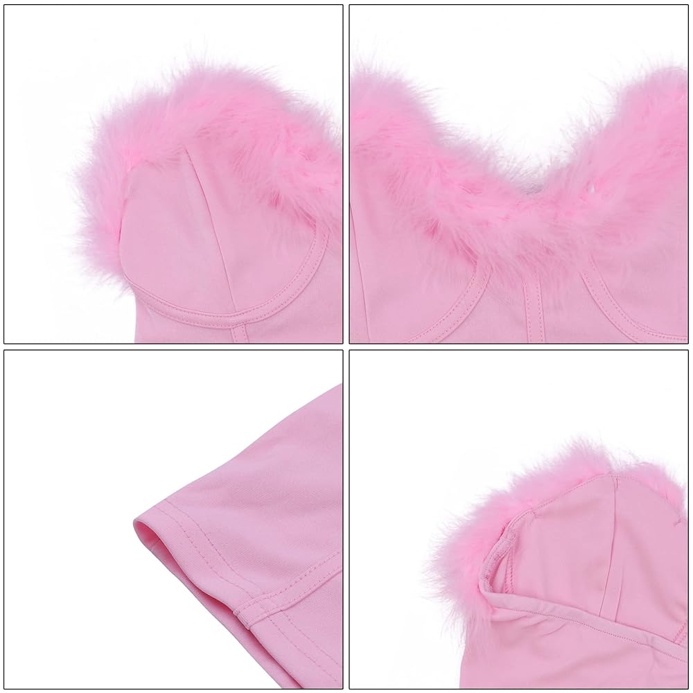 トップス epine feather fur bustier ZAINA | Feather Bustier – LAMARQUE